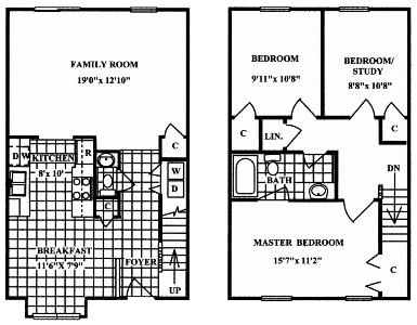 125 Winslow Drive 2-3 Beds Apartment, Townhouse for Rent - Photo Gallery 15